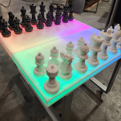 LED Table Chess